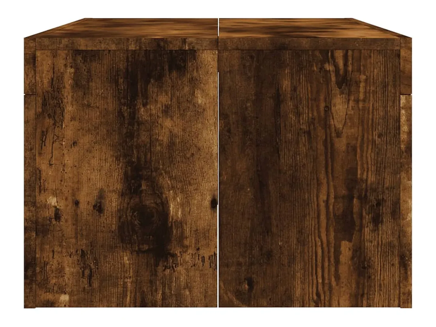 Mesa de centro madera de ingeniería roble ahumado 102x50x36 cm