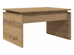 Mesa de centro madera de ingeniería roble artisan 68x50x38 cm