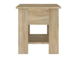 Mesa de centro madera de ingeniería roble Sonoma 40x40x42 cm ES90490