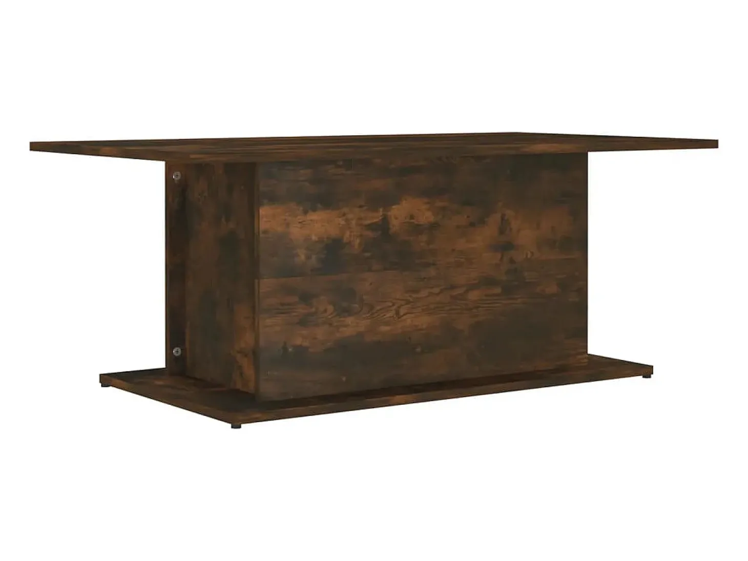 Mesa de centro madera de ingeniería roble ahumado 102x55,5x40cm