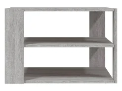 Mesa de centro madera de ingeniería gris Sonoma 59,5x59,5x40 cm