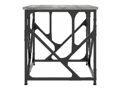 Mesa de centro madera de ingeniería gris Sonoma 45x45x47,5 cm