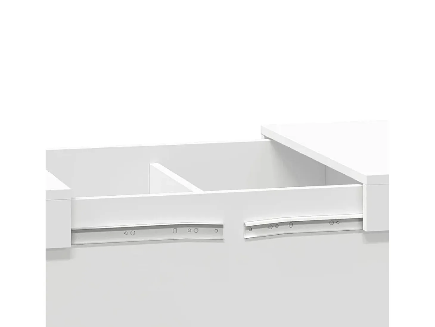 Mesa de centro madera de ingeniería blanco 100x55x40 cm