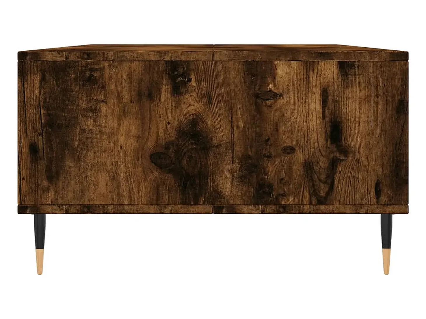 Mesa de centro madera de ingeniería roble ahumado 104x60x35 cm
