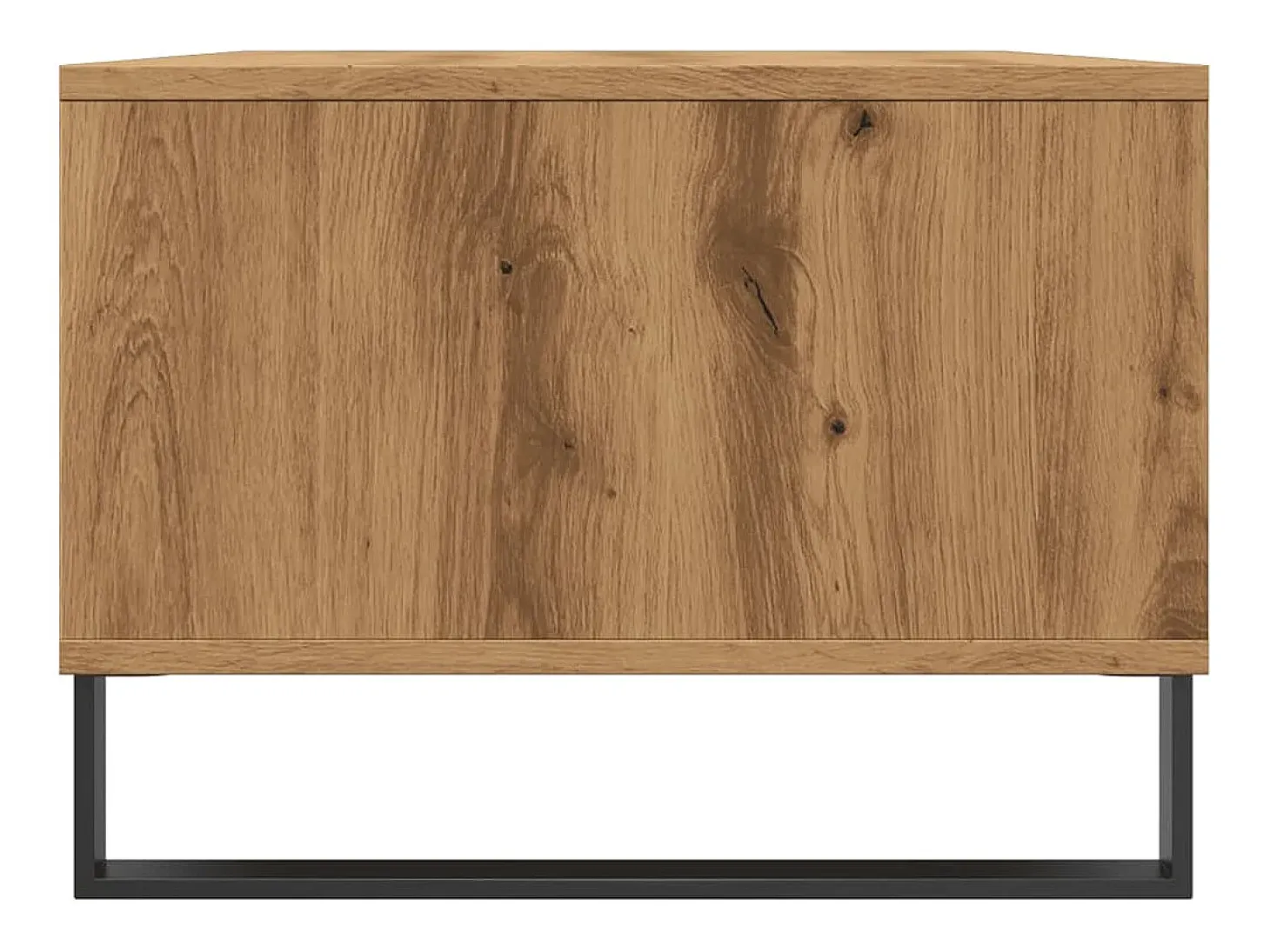 Mesa de centro madera de ingeniería roble artisan 90x50x36,5 cm
