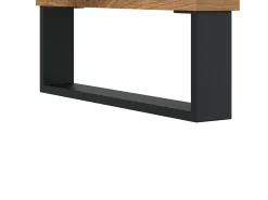 Mesa de centro madera de ingeniería roble artisan 90x50x36,5 cm