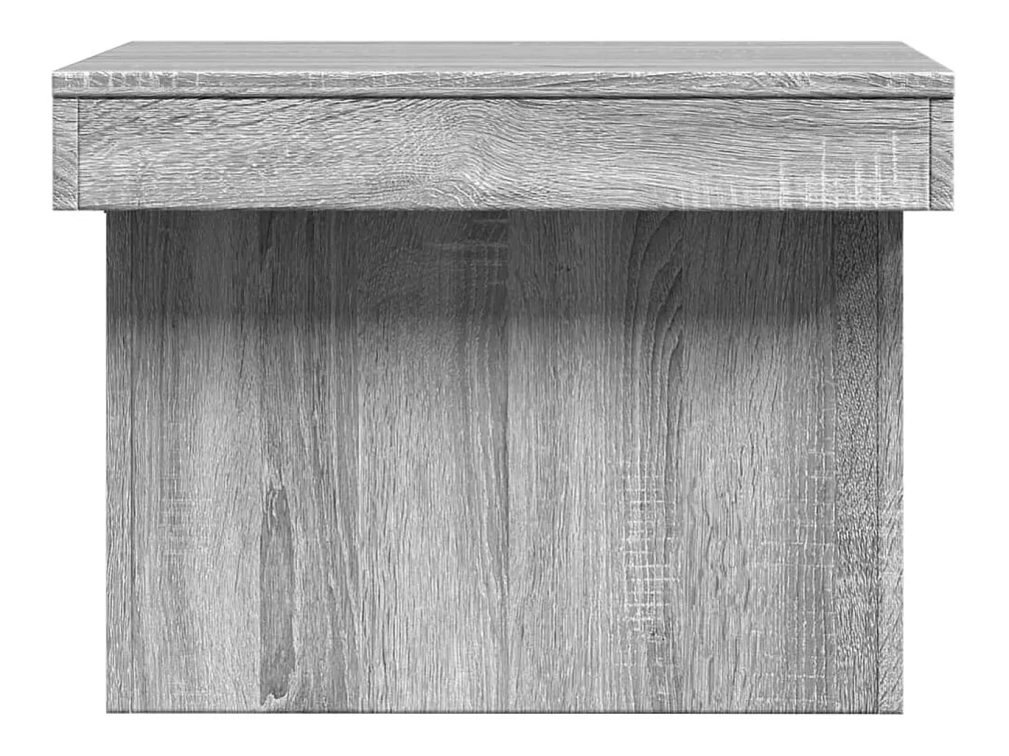 Mesa de centro madera de ingeniería gris Sonoma 100x55x40 cm