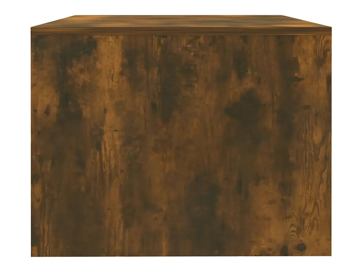 Mesa de centro madera de ingeniería roble ahumado 102x55x42 cm