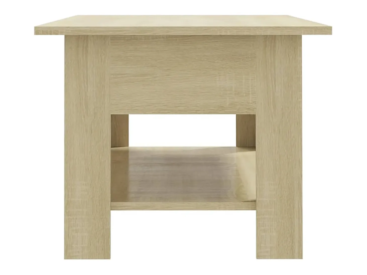 Mesa de centro madera de ingeniería roble Sonoma 102x55x42 cm