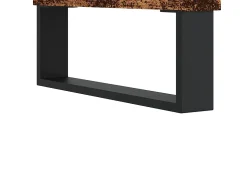 Mesa de centro madera de ingeniería envejecida 90x44,5x45 cm