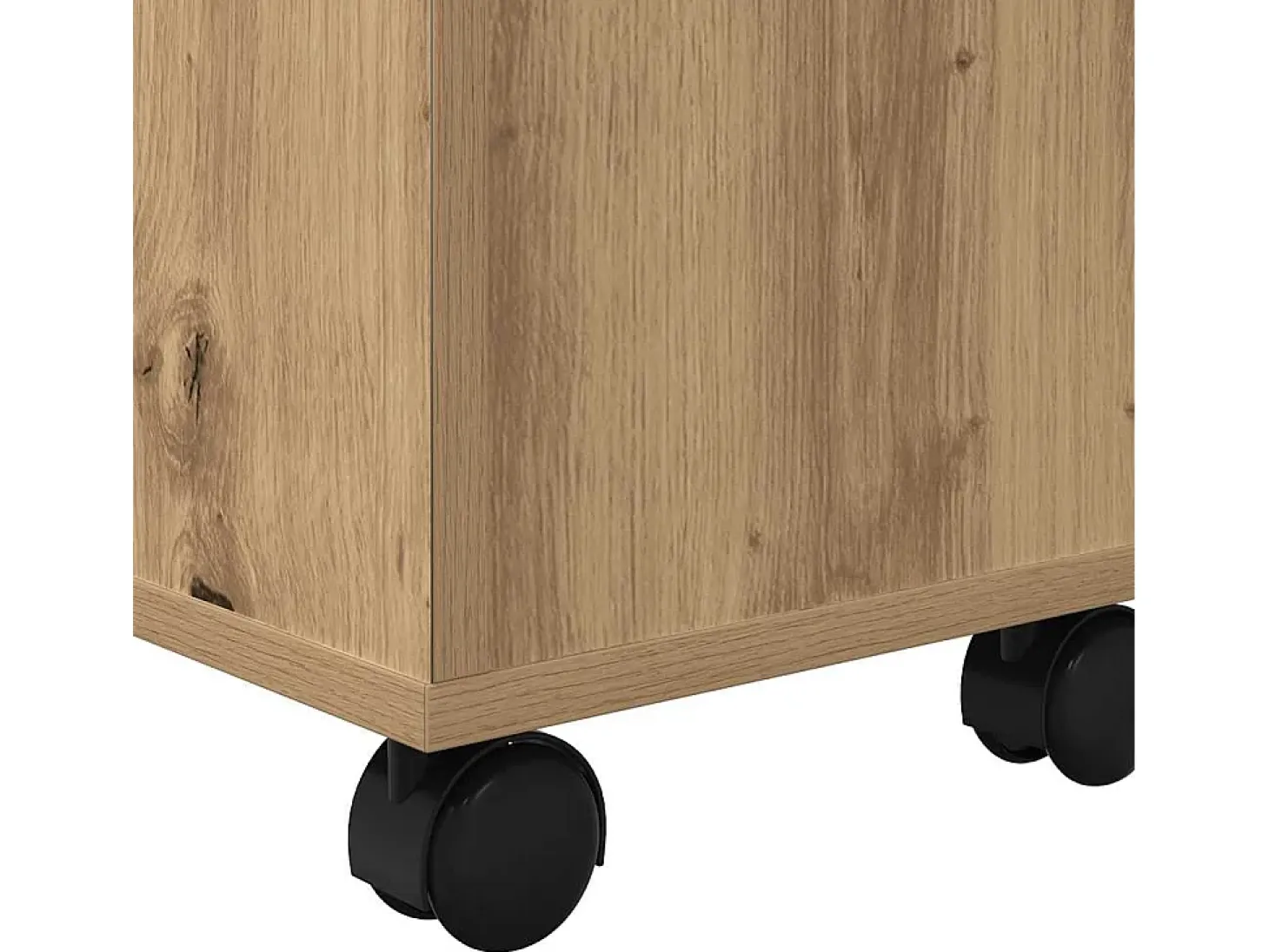 Mesa de centro madera de ingeniería roble artisan 60x60x38 cm