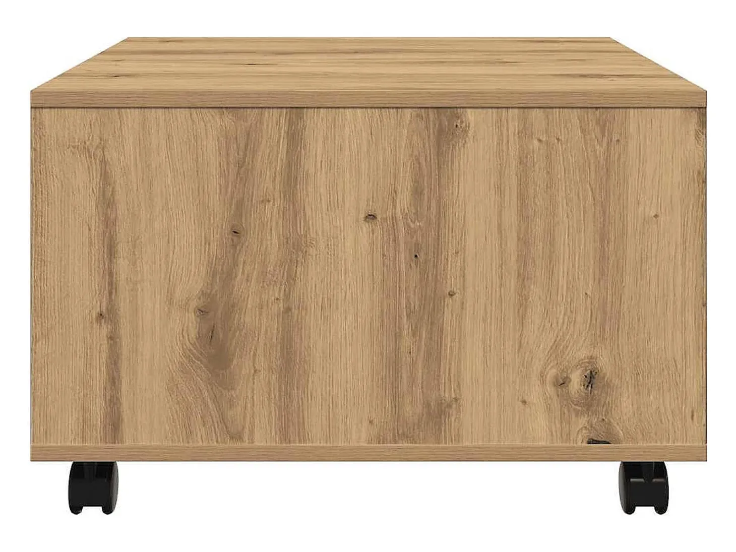 Mesa de centro madera de ingeniería roble artisan 60x60x38 cm