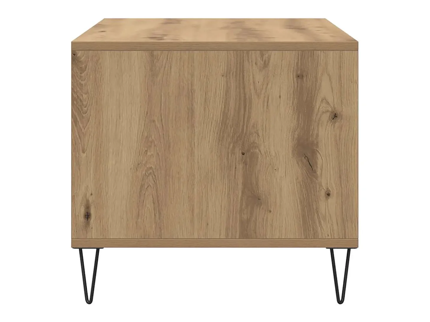 Mesa de centro madera de ingeniería roble artisan 90x49x45 cm