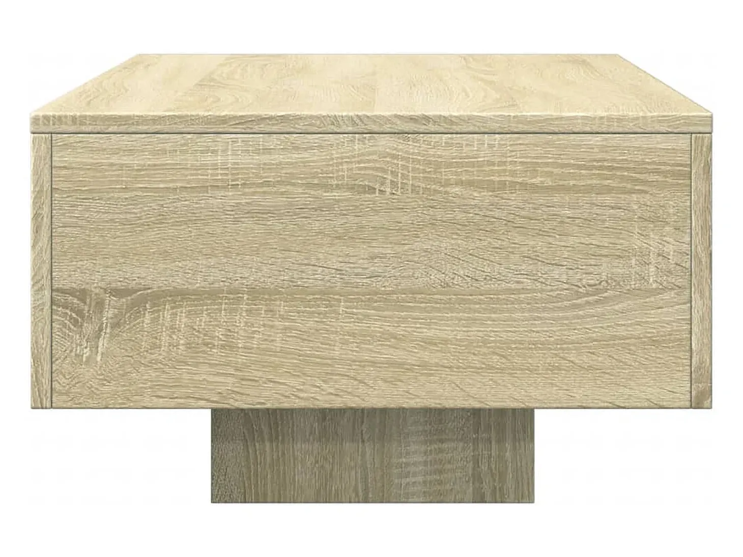 Mesa de centro madera de ingeniería roble Sonoma 100x49,5x31 cm