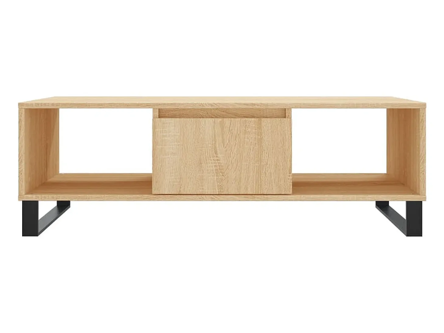Mesa de centro madera de ingeniería roble Sonoma 104x60x35 cm