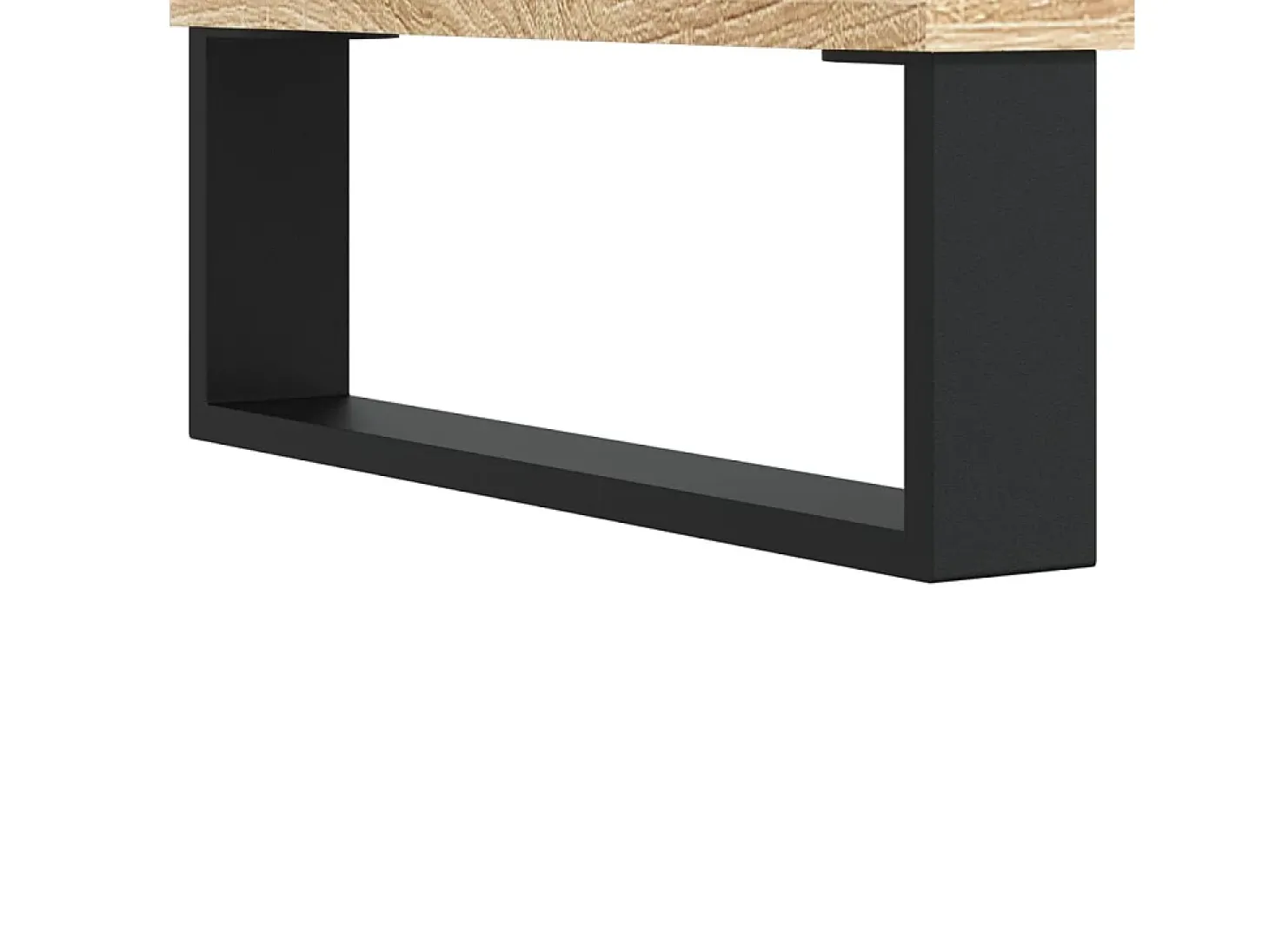 Mesa de centro madera de ingeniería roble Sonoma 104x60x35 cm