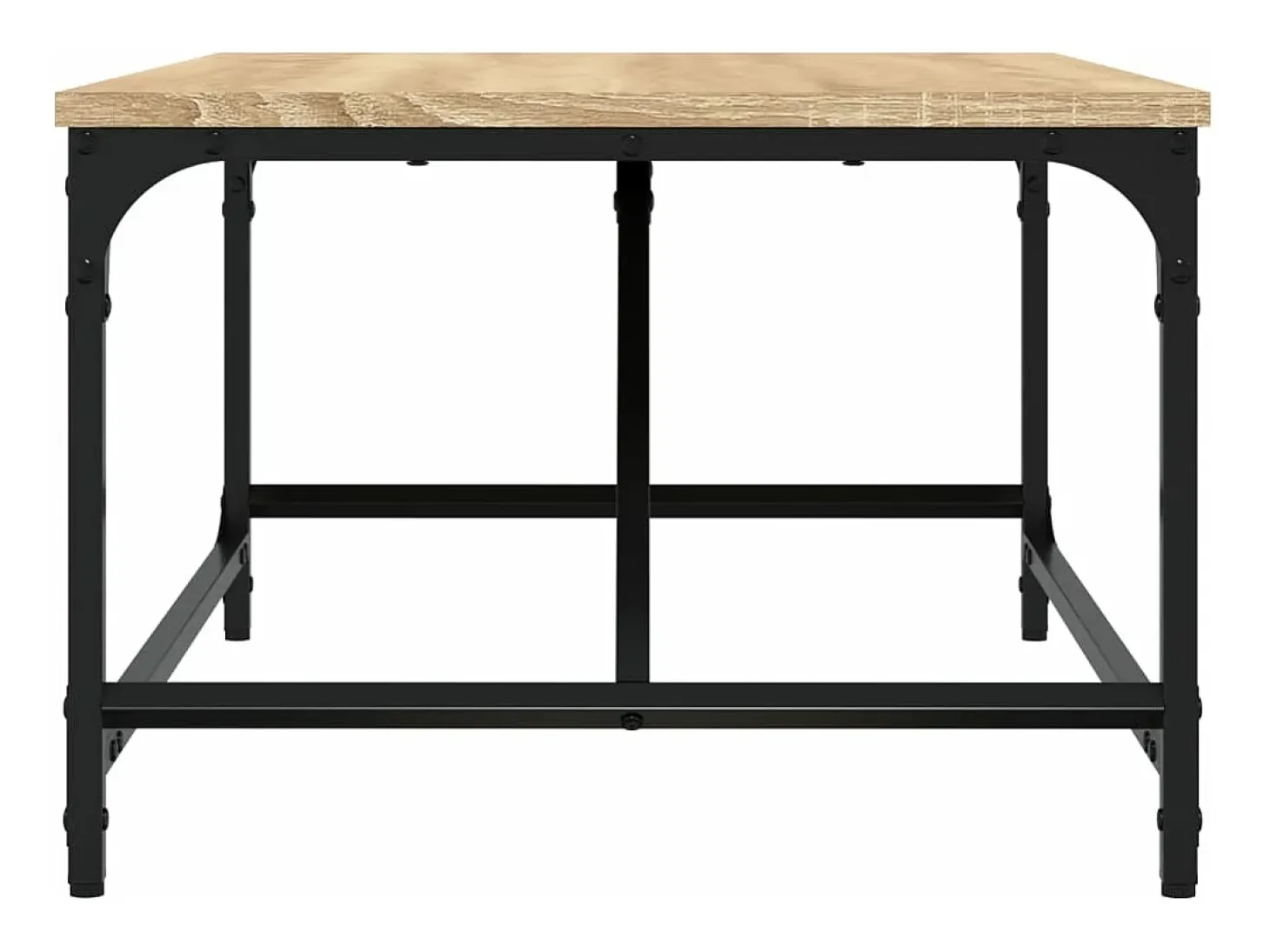 Mesa de centro madera de ingeniería roble Sonoma 75x50x35 cm