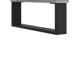 Mesa de centro madera de ingeniería gris Sonoma 60x60x30 cm