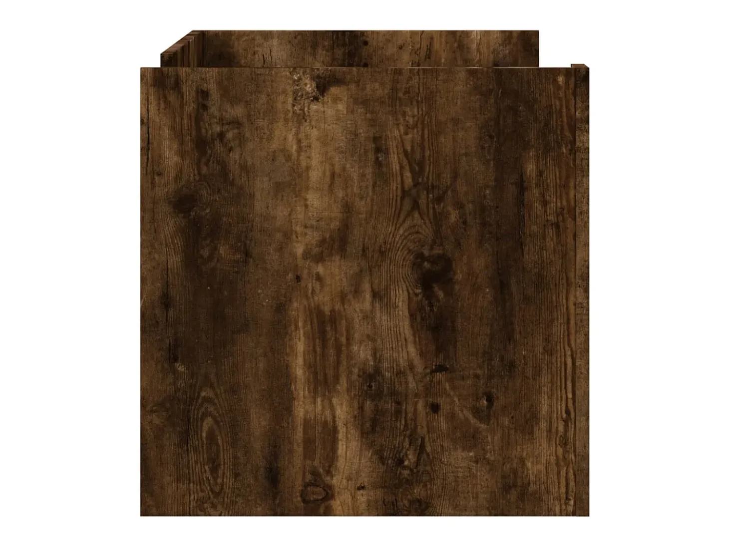 Mesa de centro madera de ingeniería roble ahumado 100x50x50 cm