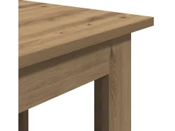 Mesa de centro madera de ingeniería roble artisan 100x60x42 cm