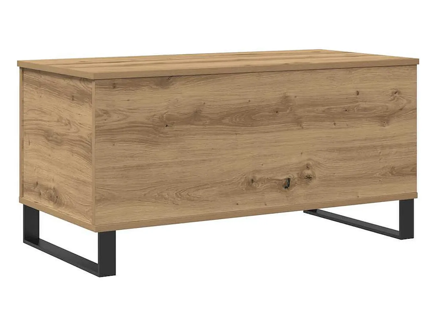 Mesa de centro madera de ingeniería roble artisan 90x44,5x45 cm
