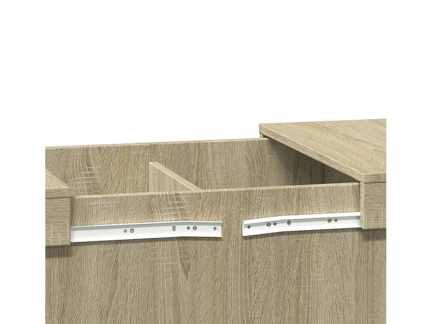 Mesa de centro madera de ingeniería roble Sonoma 100x55x40 cm