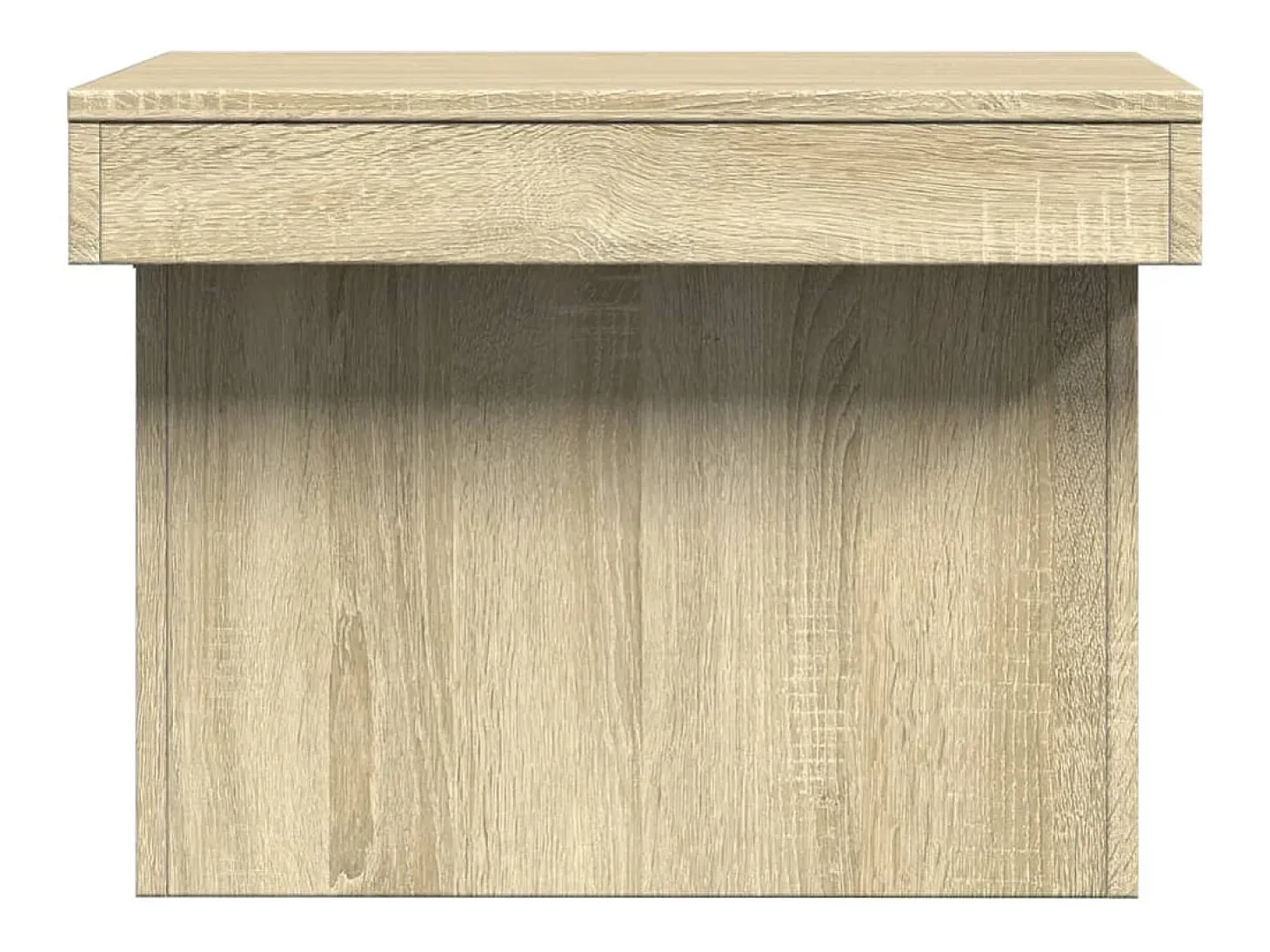 Mesa de centro madera de ingeniería roble Sonoma 100x55x40 cm