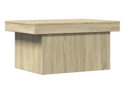 Mesa de centro madera de ingeniería roble Sonoma 100x55x40 cm