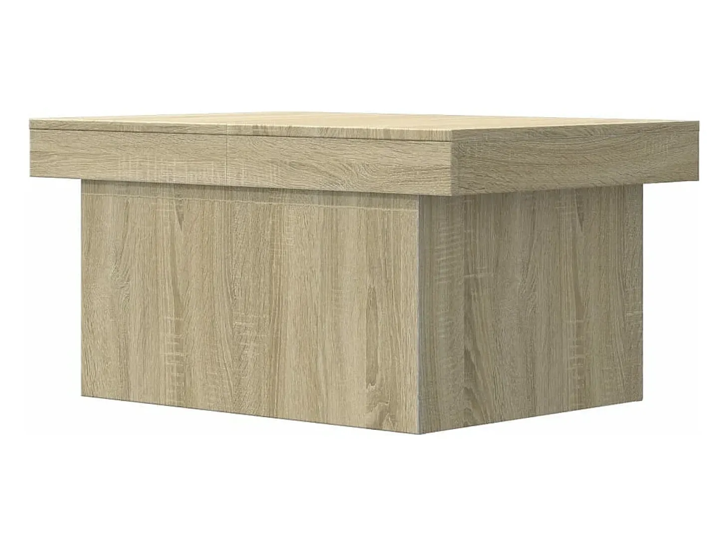 Mesa de centro madera de ingeniería roble Sonoma 100x55x40 cm