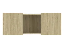 Mesa de centro madera de ingeniería roble Sonoma 100x55x40 cm