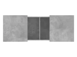 Mesa de centro madera de ingeniería gris hormigón 100x55x40 cm