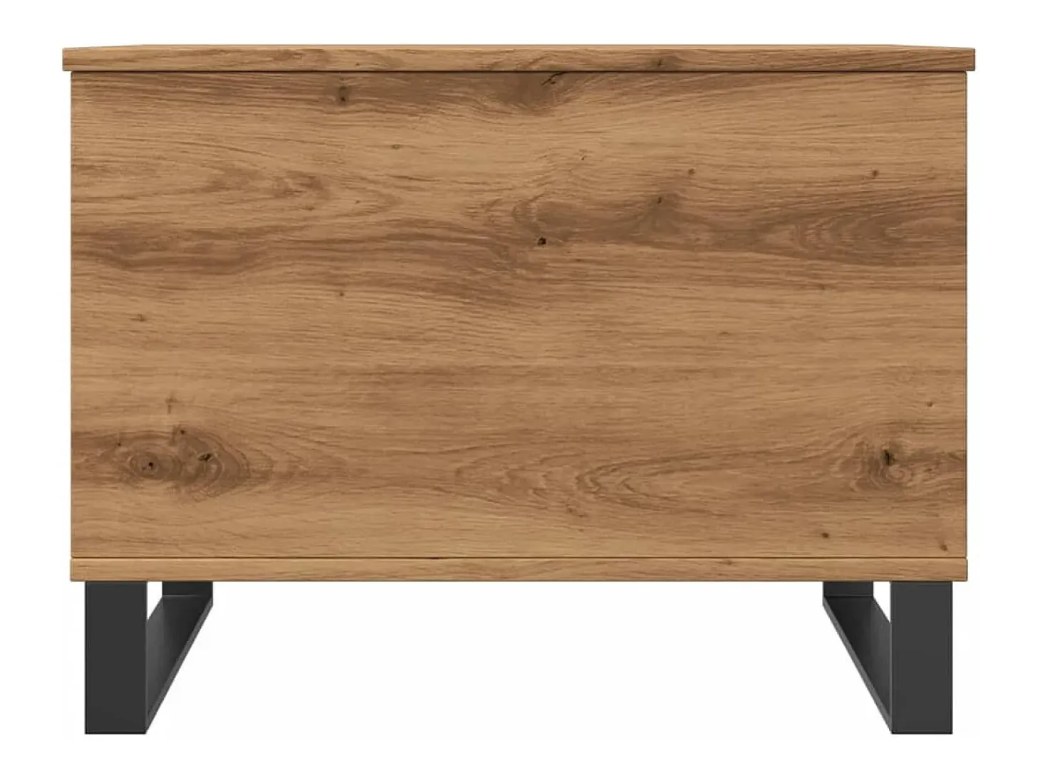 Mesa de centro madera de ingeniería roble artisan 60x44,5x45 cm