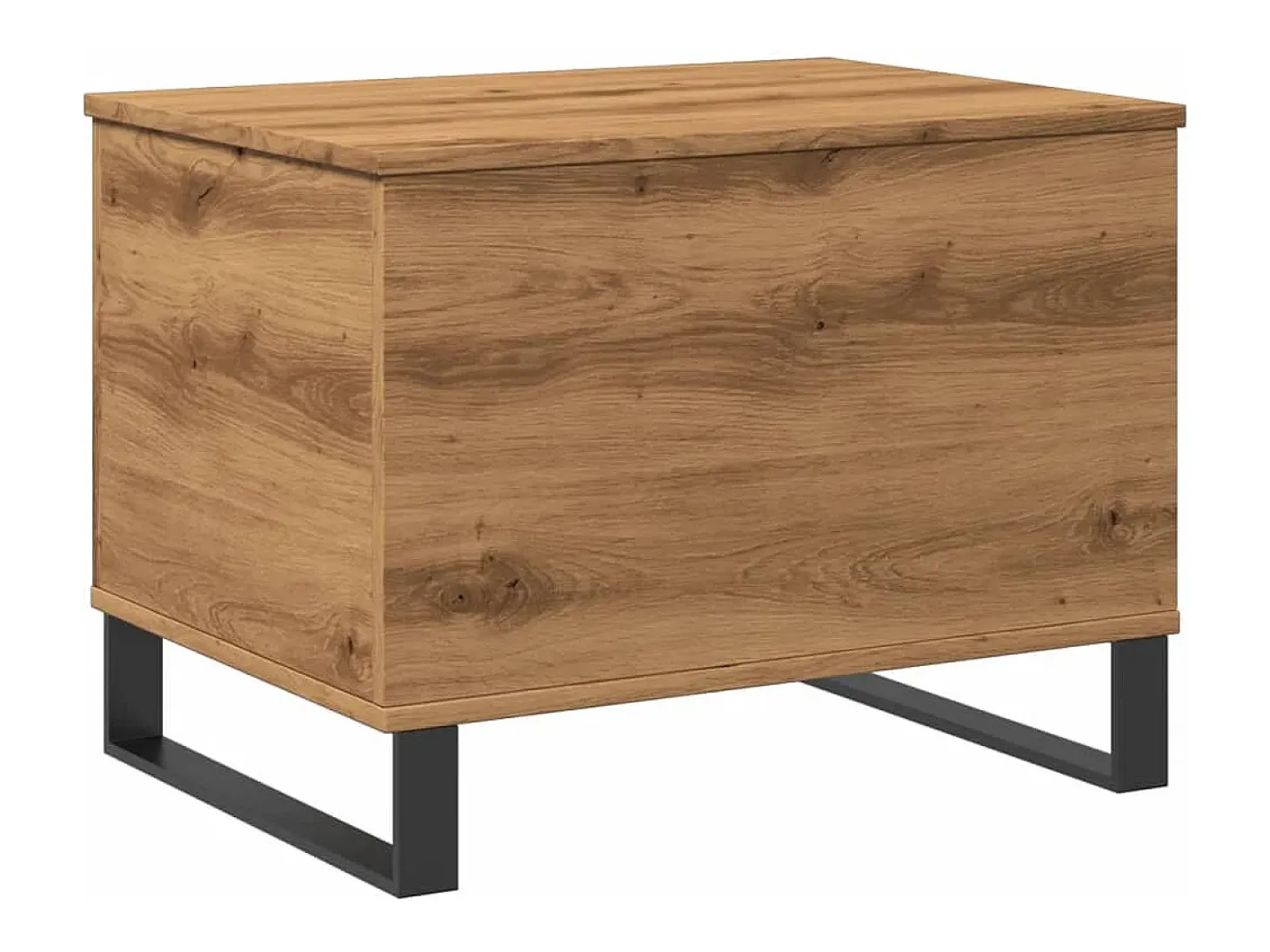 Mesa de centro madera de ingeniería roble artisan 60x44,5x45 cm