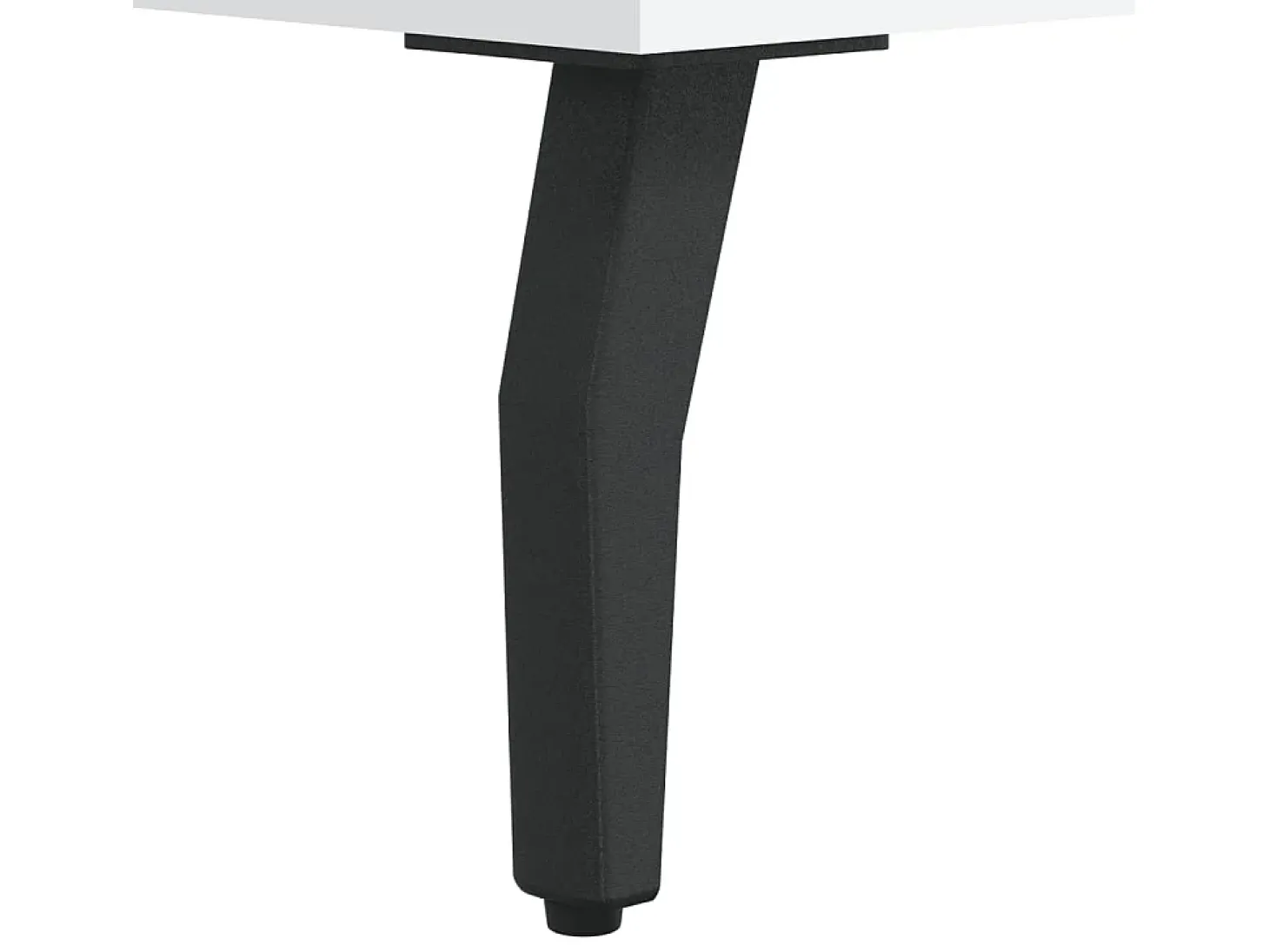 Mesa de centro madera de ingeniería blanca 50x50x40 cm