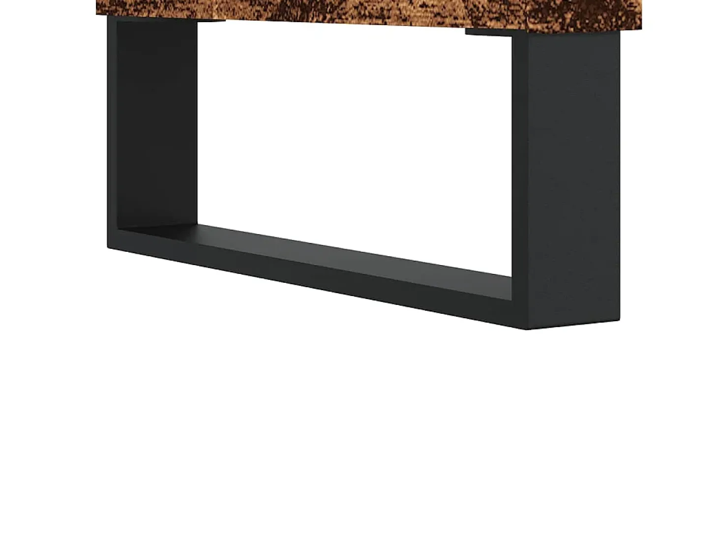 Mesa de centro madera de ingeniería envejecida 90x50x36,5 cm
