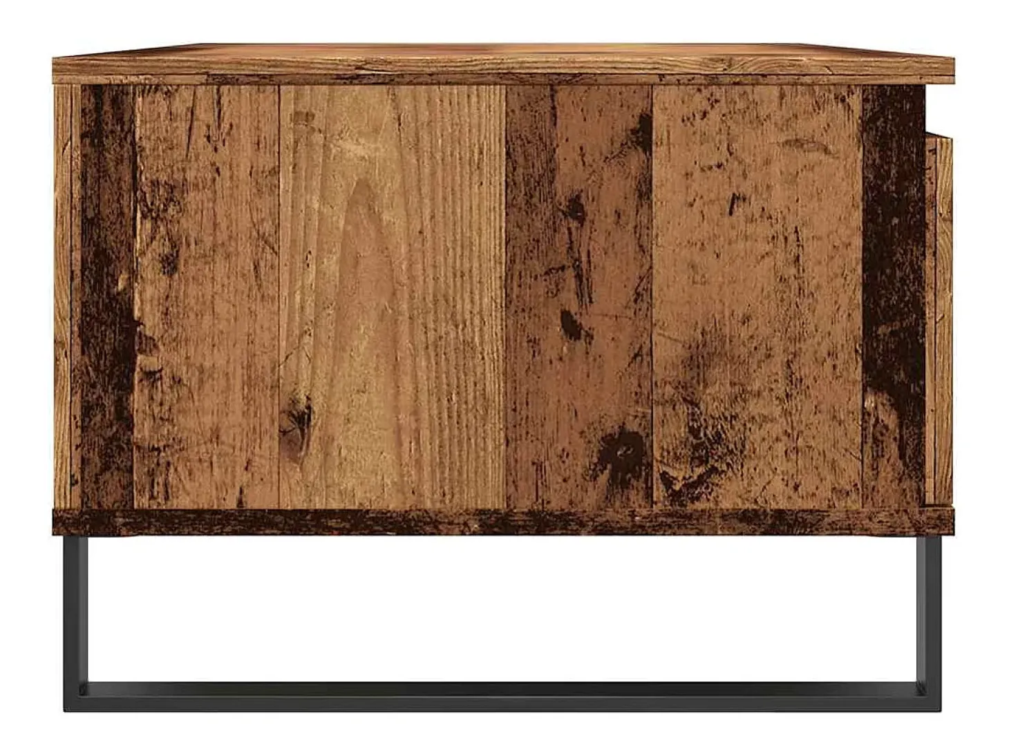 Mesa de centro madera de ingeniería envejecida 90x50x36,5 cm