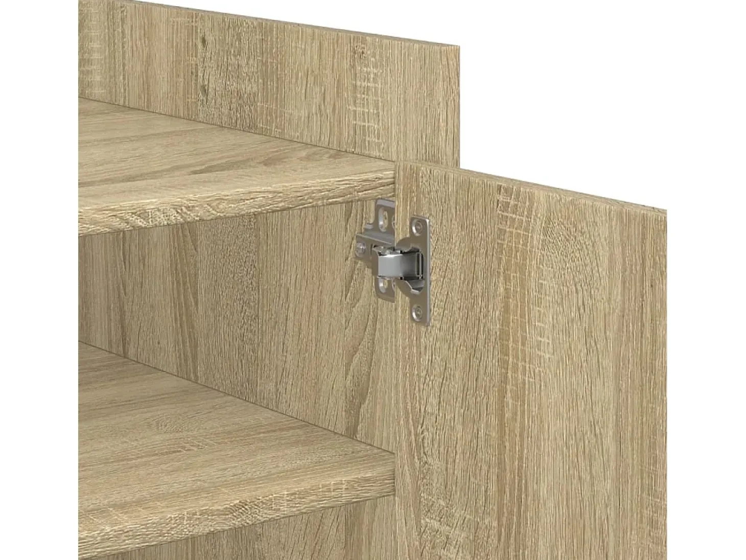 Mesa de centro madera de ingeniería roble Sonoma 100x50x50 cm