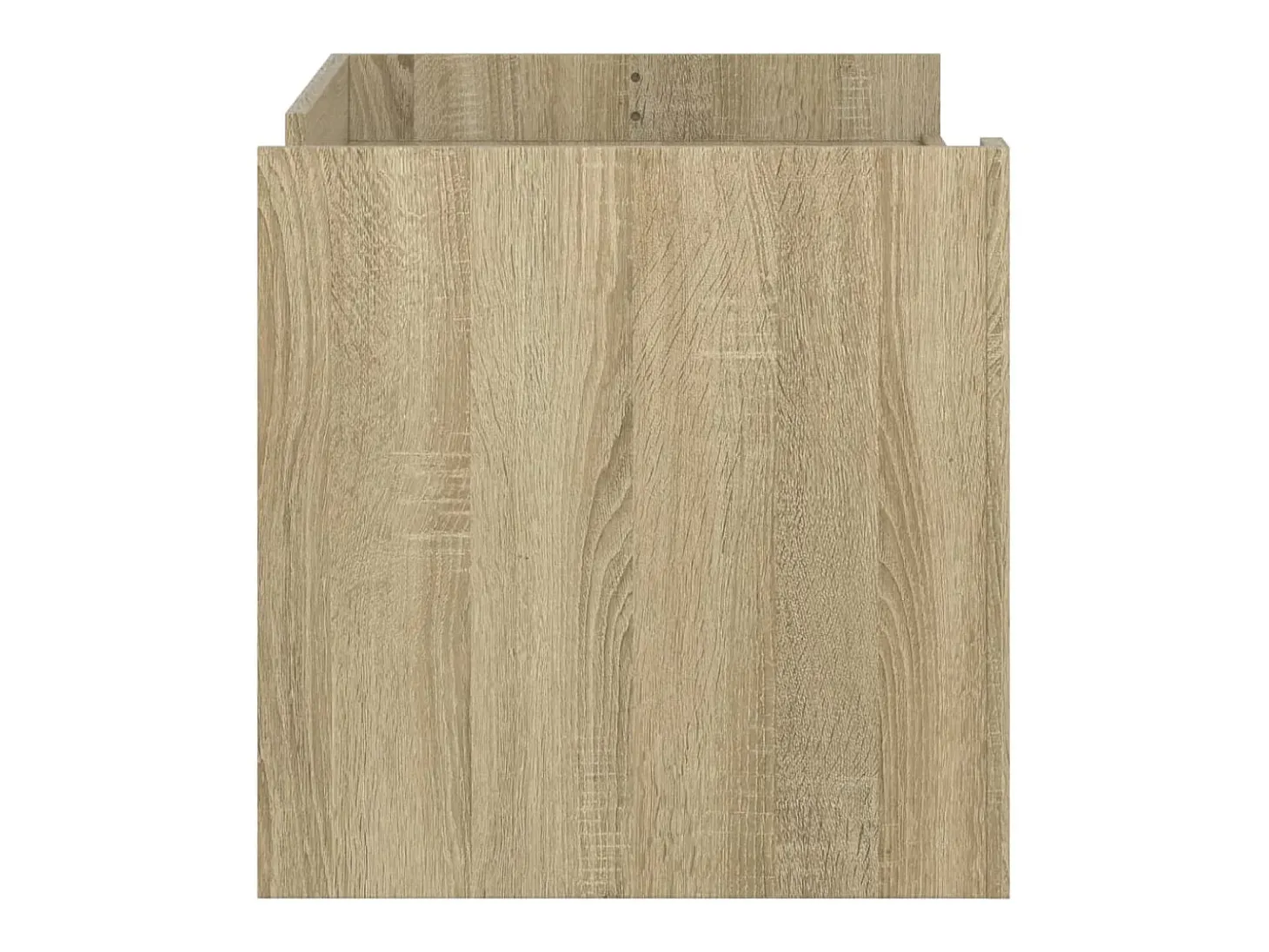 Mesa de centro madera de ingeniería roble Sonoma 100x50x50 cm