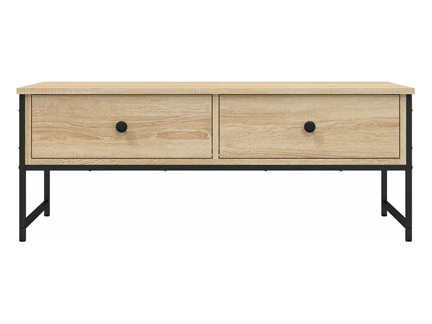 Mesa de centro madera de ingeniería roble Sonoma 101x49x39,5 cm