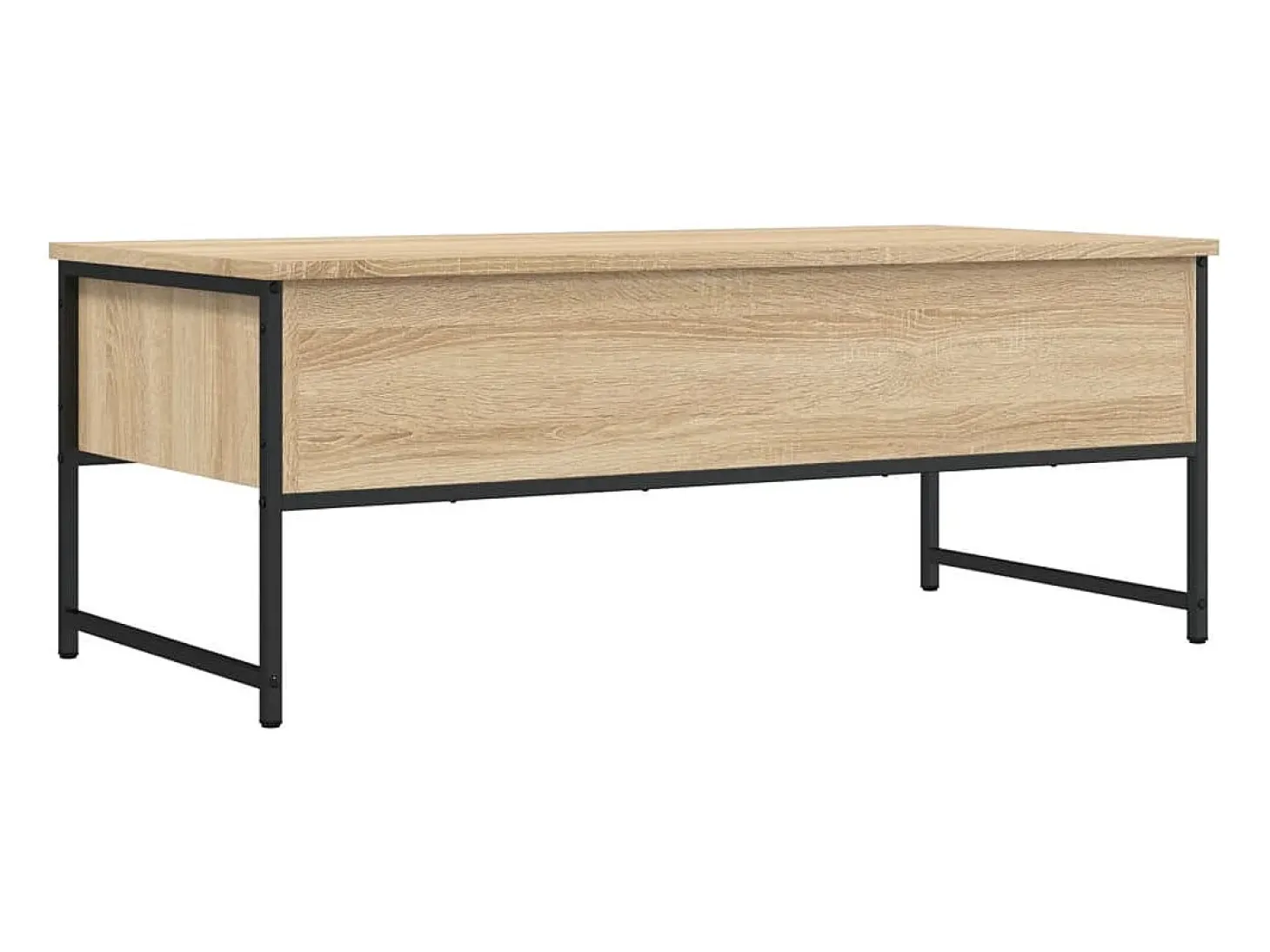 Mesa de centro madera de ingeniería roble Sonoma 101x49x39,5 cm
