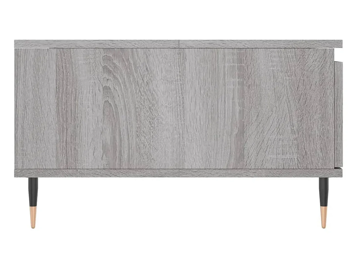 Mesa de centro madera de ingeniería gris Sonoma 90x60x35 cm