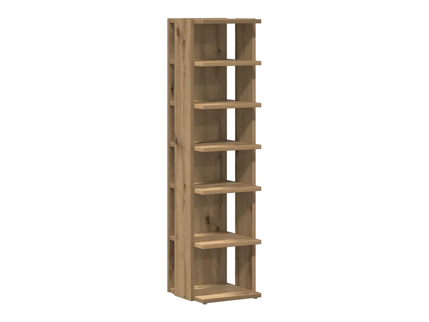 Mesa de centro madera de ingeniería roble artisan 55x55x42 cm