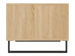 Mesa de centro madera de ingeniería roble Sonoma 60x50x40 cm