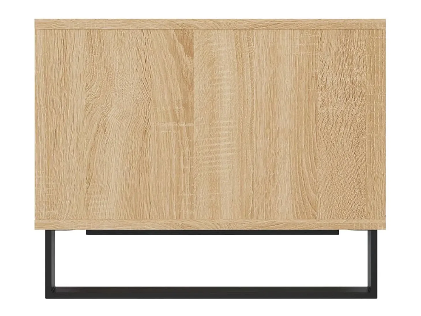 Mesa de centro madera de ingeniería roble Sonoma 60x50x40 cm
