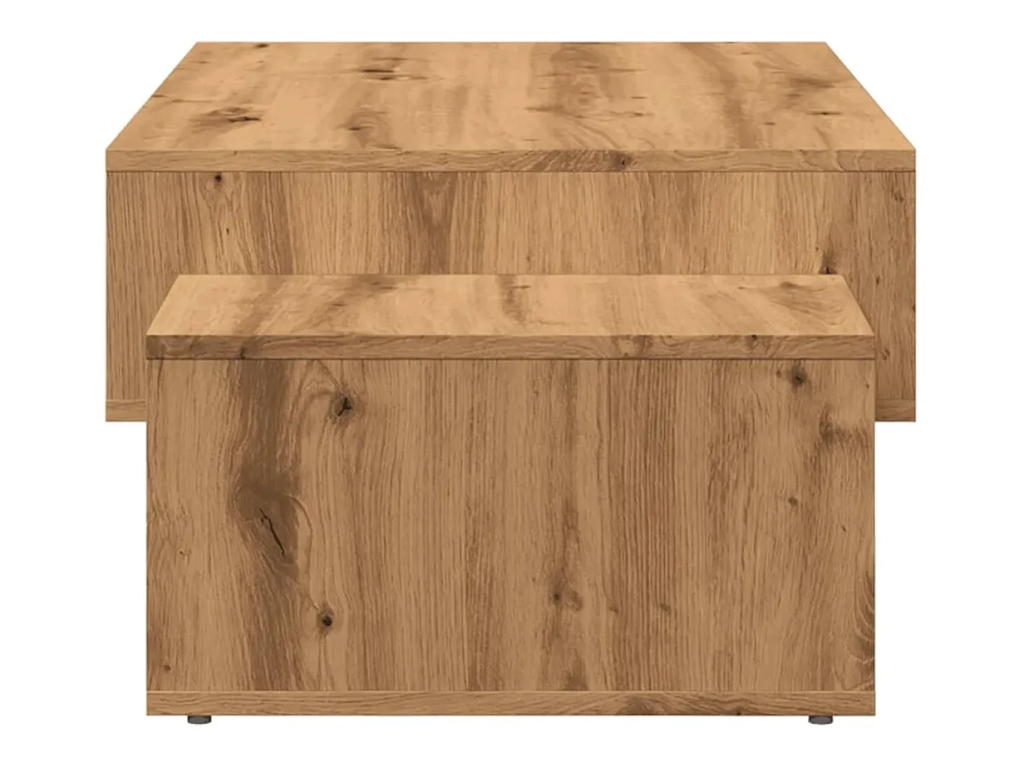 Mesa de centro madera de ingeniería roble artisan 105x55x32 cm