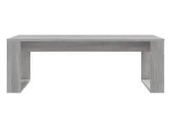 Mesa de centro madera de ingeniería gris Sonoma 102x50x35 cm