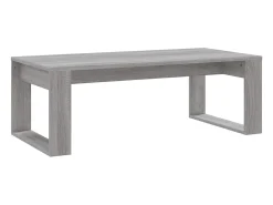Mesa de centro madera de ingeniería gris Sonoma 102x50x35 cm