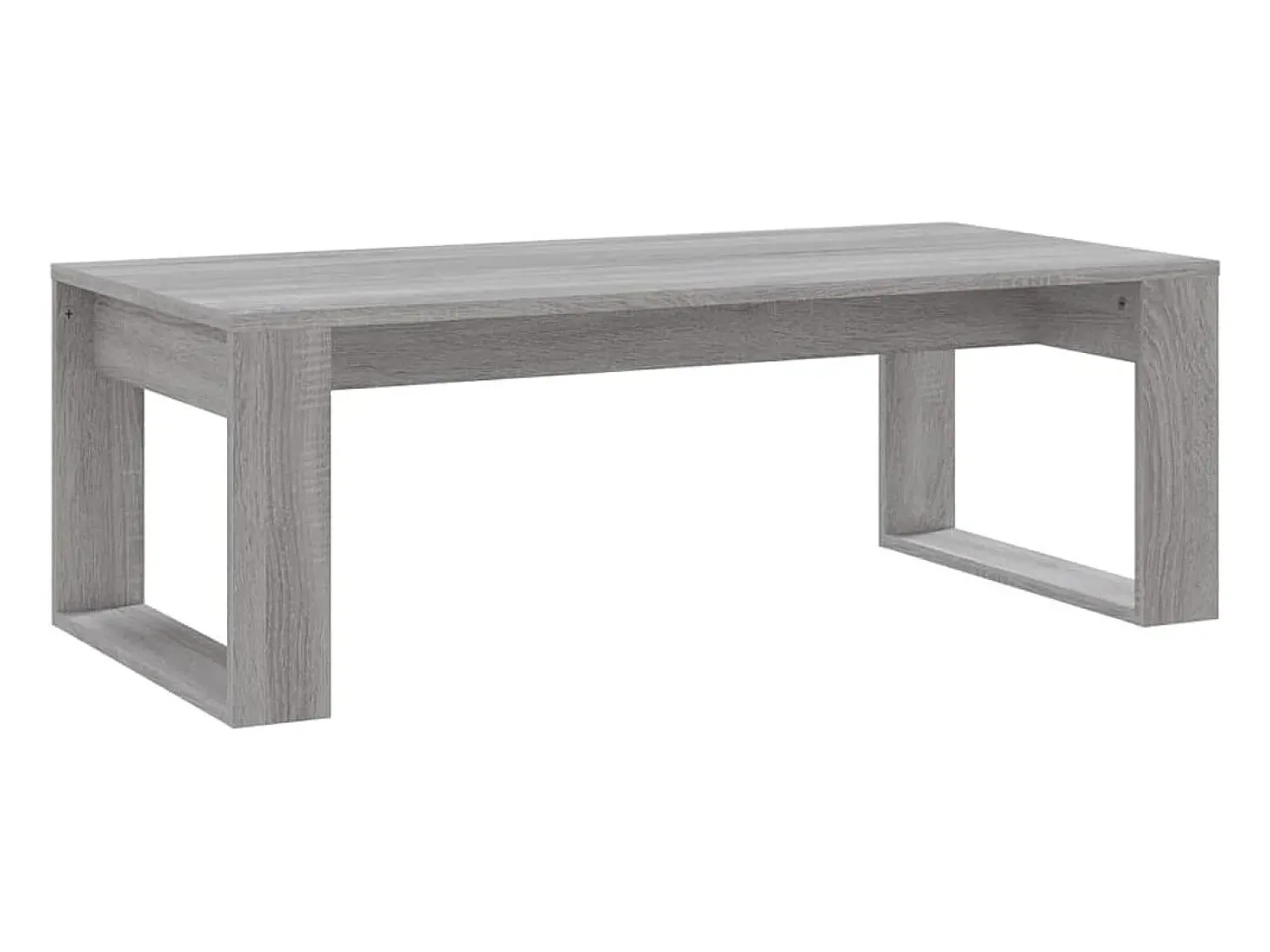 Mesa de centro madera de ingeniería gris Sonoma 102x50x35 cm