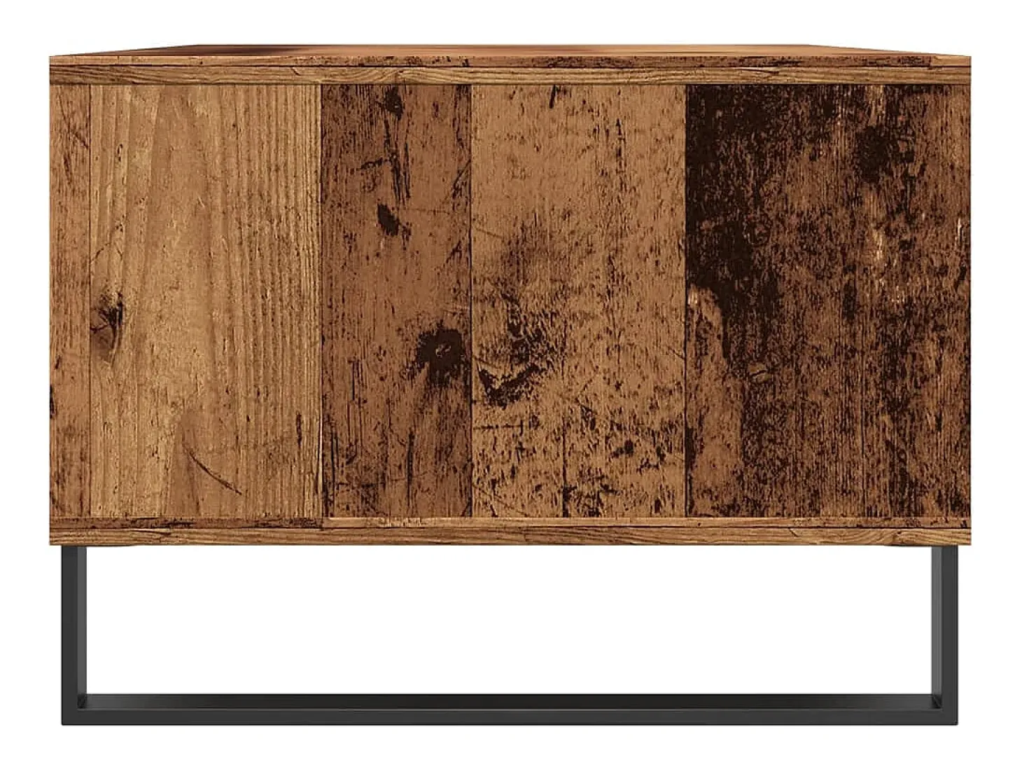 Mesa de centro madera de ingeniería envejecida 90x50x36,5 cm