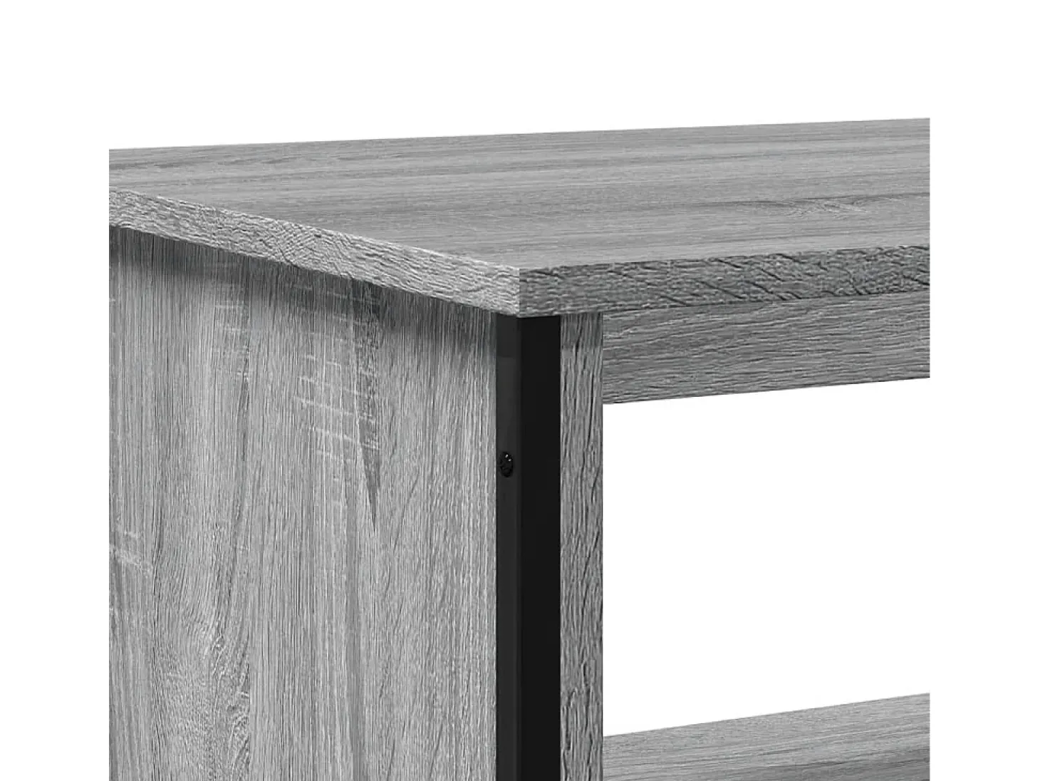 Mesa de centro madera de ingeniería gris Sonoma 100x51x40 cm
